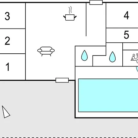 Сasa de vacaciones Hermosa Casa En Con Wifi Ebeltoft